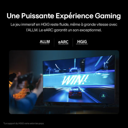 LG Nanocell TV 2024 | 50NANO81 | 50 Pouces | UHD | Processeur α5 Gen7 AI 4K, Bleu foncé