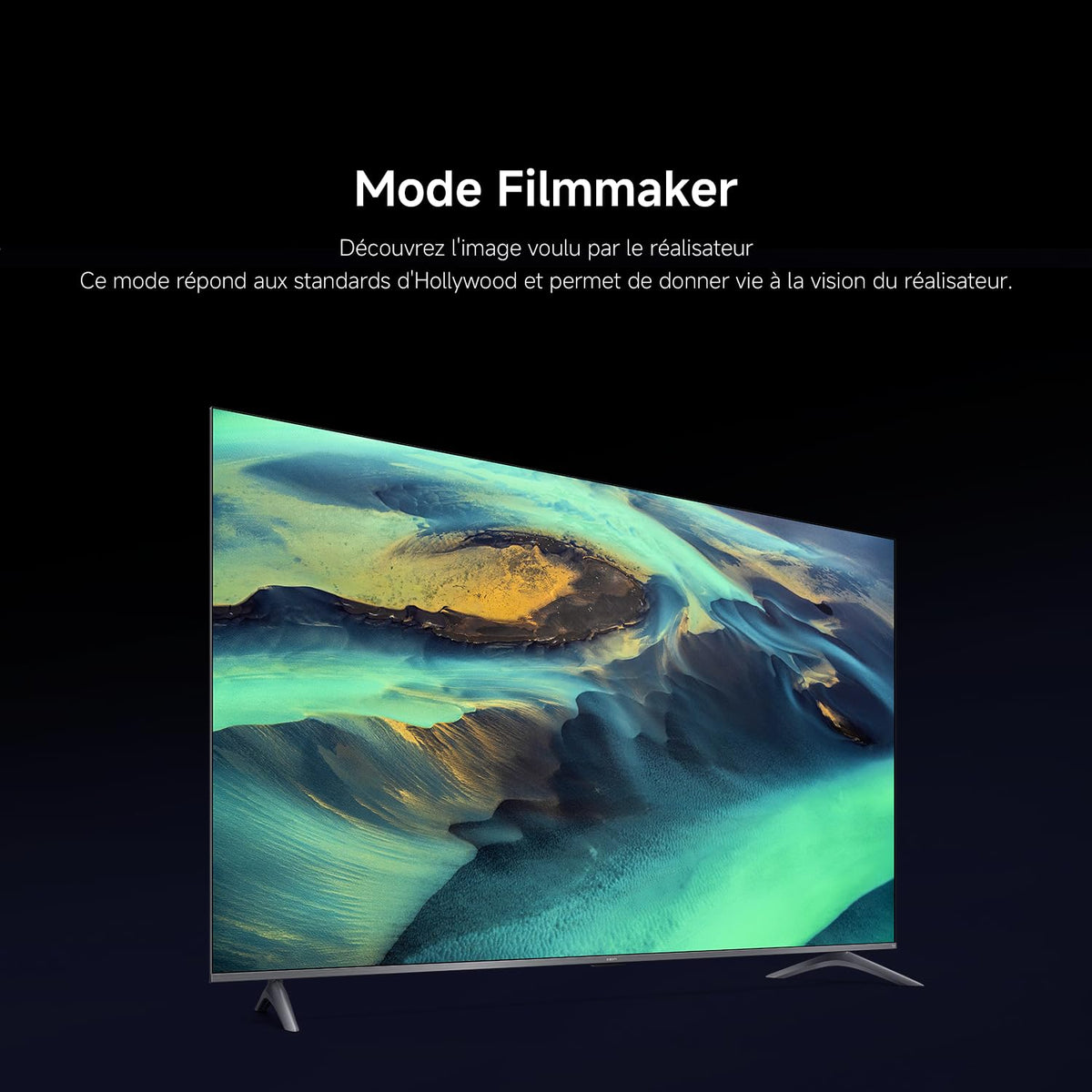 XIAOMI TV F Pro 65, 165 cm (65 Pouces), 4K UHD QLED, Smart TV, Fire TV, Contrôle Vocal Alexa, HDR10+, Mode Game Boost 120Hz, MEMC, 2Go+32Go, Compatible avec AirPlay