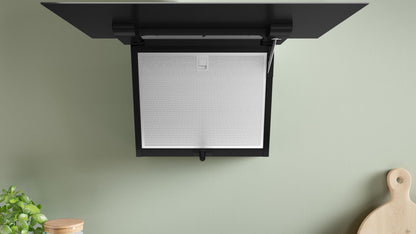 Bosch DWK67FN60, Série 4, Hotte inclinée, 60 cm, Noir
