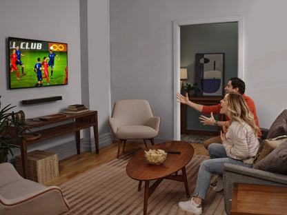 JBL Bar 5.0 MultiBeam barre de son télé - Connectée au Bluetooth - Dolby Atmos et son multicanal MultiBeam avec basses intenses sans caisson de basses séparé - Connexion Alexa & Chromecast