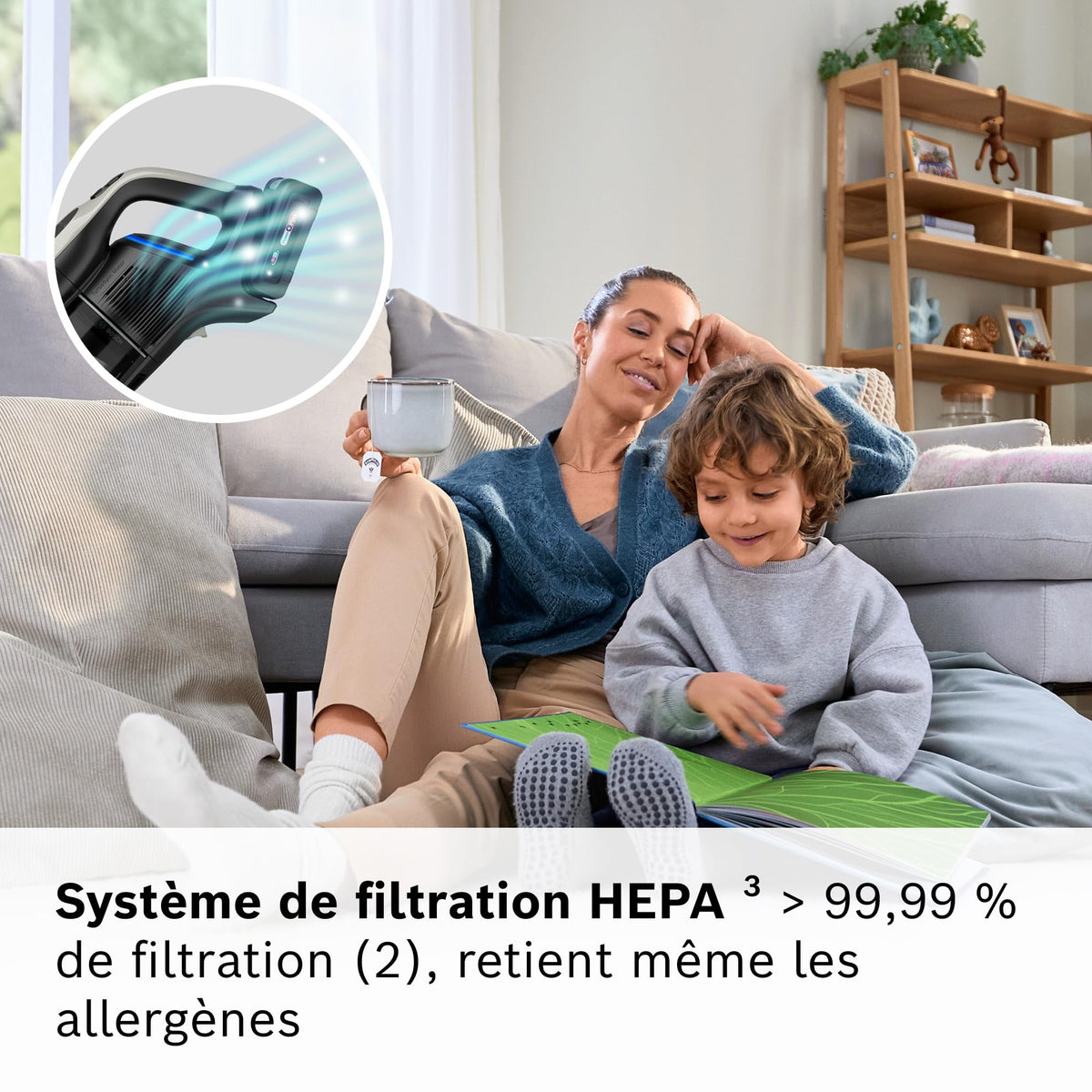 Bosch, aspirateur Balai sans Fil, Unlimited 10, Batterie 4.0 Ah, Technologie MicroClean, bac à poussière Facile à Vider, Tube Flexible, éclairage LED, Rose, BKS1041RHF