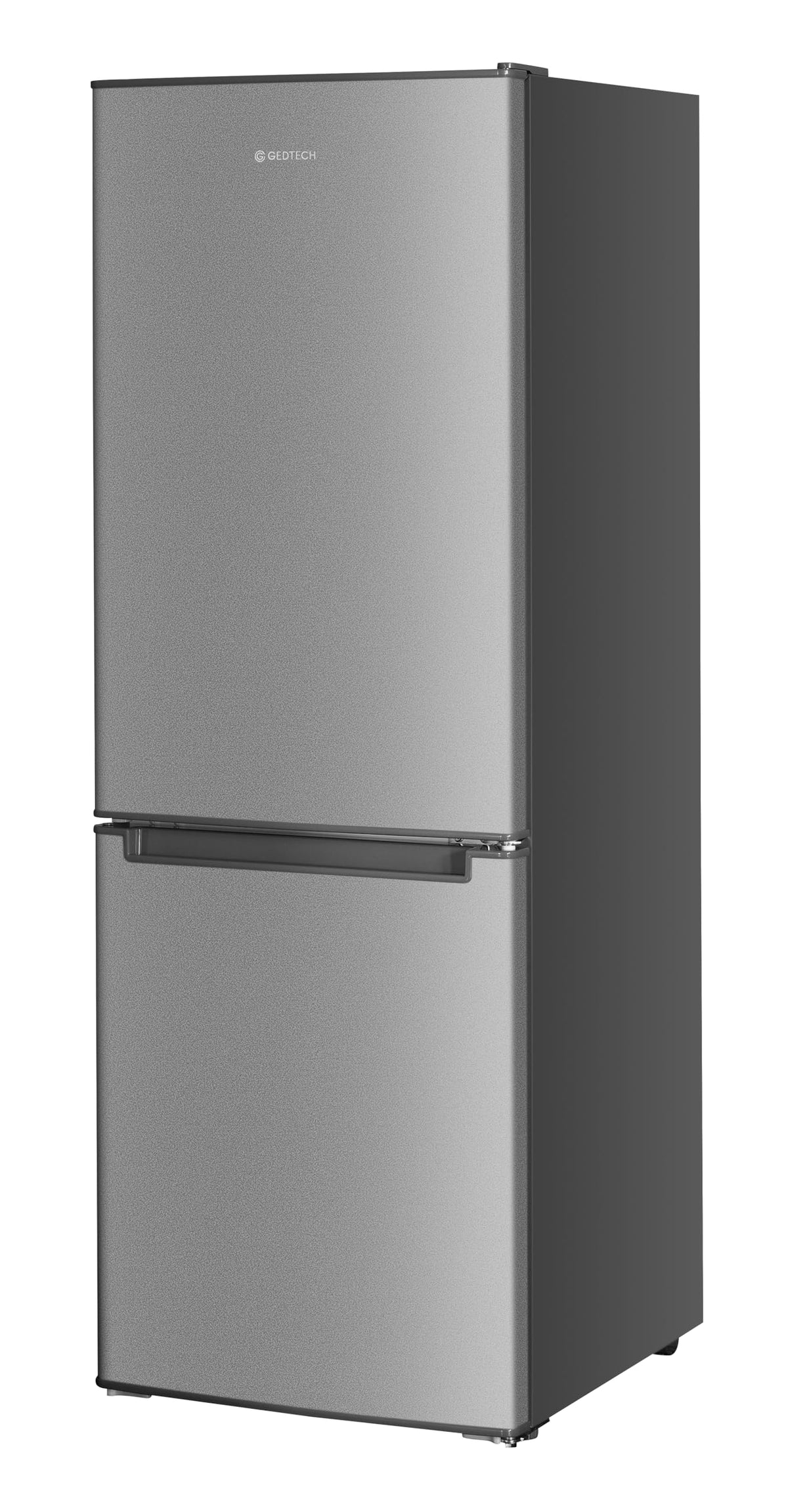 GEDTECH Réfrigérateur combiné congélateur bas 173L GCB173SL - Silver - Hauteur 143cm
