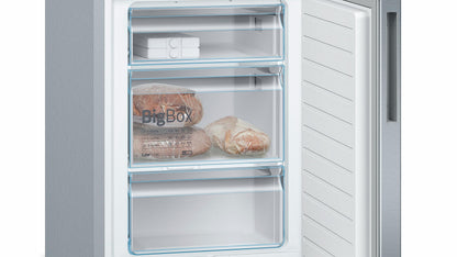 Bosch KGE39ALCA- Série 6, Réfrigérateur combiné pose-libre, 201 x 60 cm, Inox