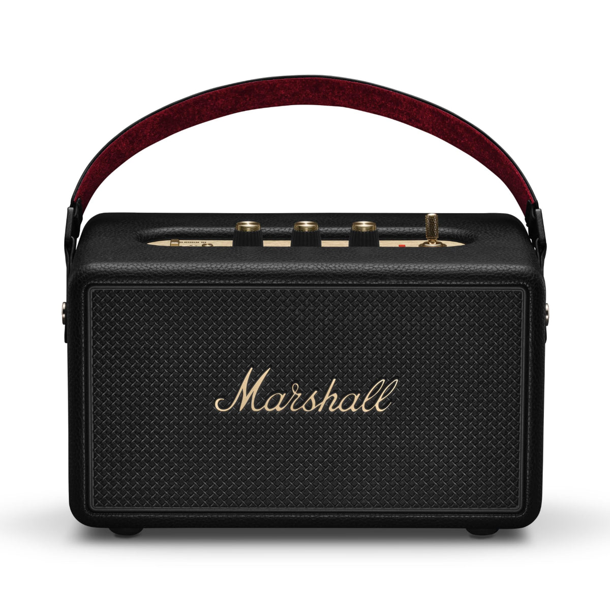 Marshall Kilburn III Bluetooth Enceinte Portable avec Plus de 50 h d’autonomie - Noir et Laiton
