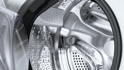 Bosch WNC254A0FR, Série 8, Lave-linge séchant, Pose-libre, 10,5 kg, 1400 trs/min, Blanc