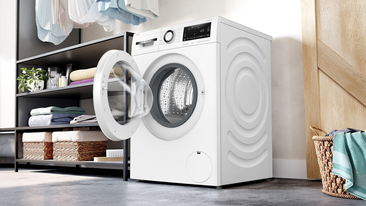 Bosch WGG244F1FR, Série 6, Lave-linge Pose-libre, 9 kg, 1400 trs/min, Blanc