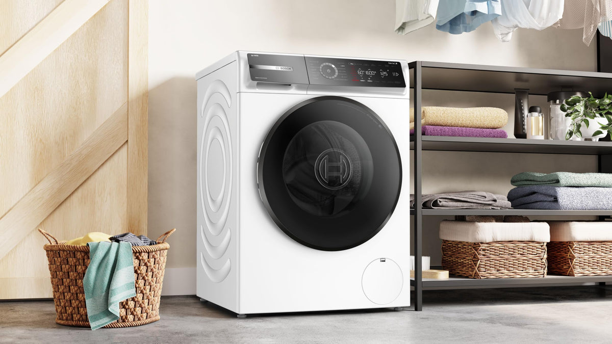 Bosch WGB256A2FR, Série 8, Lave-linge front, 10 kg, 1600 trs/min, Blanc
