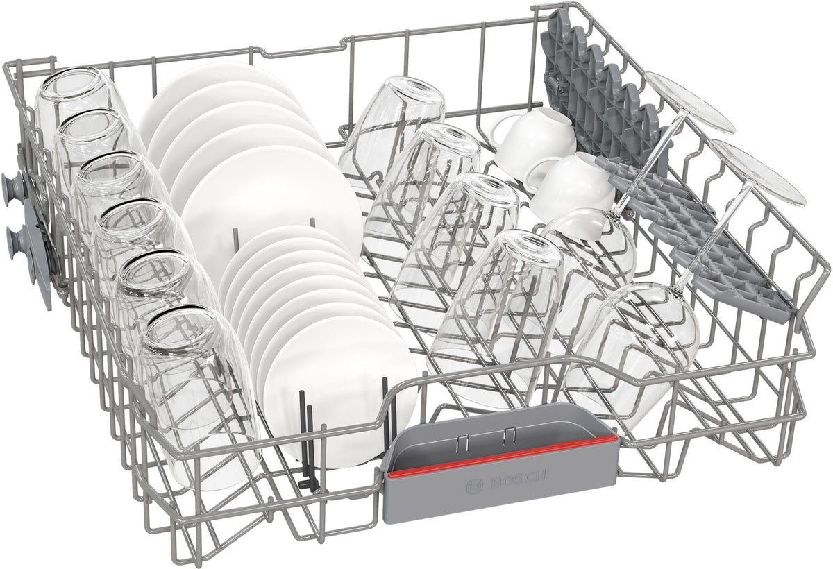 Bosch SMS4EMW01F, Série 4, Lave-vaisselle 60 cm, Pose libre, Blanc