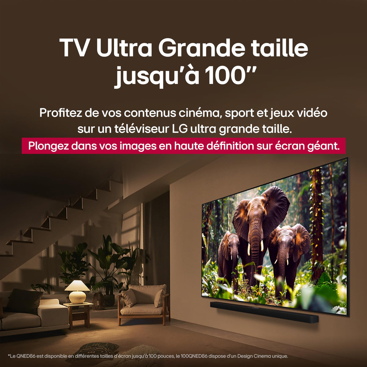 LG TV QNED Evo AI 2025 | 55QNED85A | 55'' (139 cm) | MiniLED 120Hz | Processeur α8 AI 4K Gen2 |Dolby Vision | Alexa