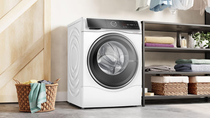 Bosch WNC254A0FR, Série 8, Lave-linge séchant, Pose-libre, 10,5 kg, 1400 trs/min, Blanc