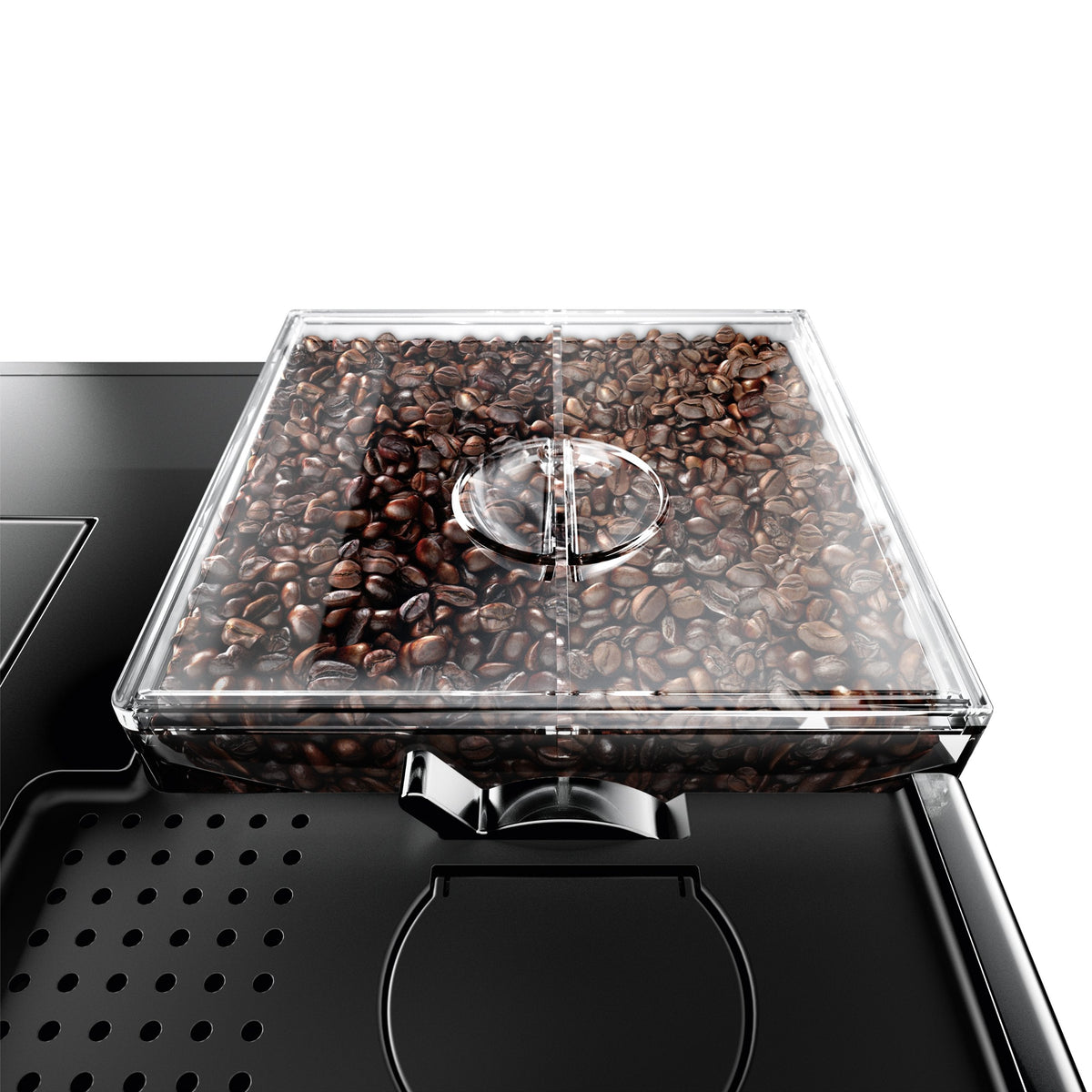 Melitta E 960-107 Caffeo Bistro- Machine Automatique à Café Expresso- Cappuccino- Argent- 15 bars