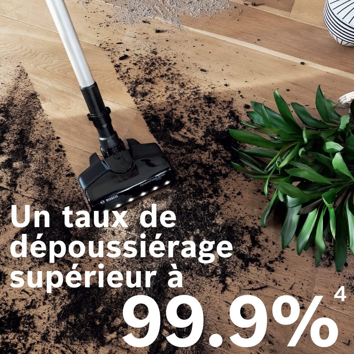 Bosch Electroménager Unlimited 7, BBS712A, aspirateur Balai, 2 Batteries 3.0 Ah Power for All, autonomie de 40 Min par Batterie, Tube Flexible, Poids léger, Accessoires, éclairage LED, Anthracite