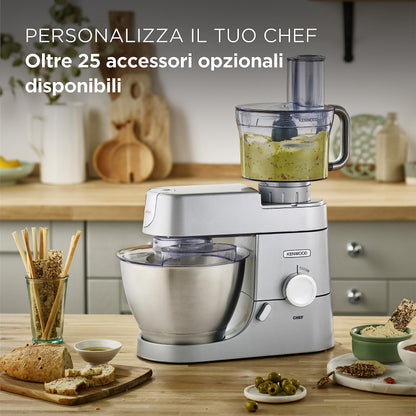 Robot pâtissier KENWOOD Chef KVC3110S - Gris argenté - 1000 W